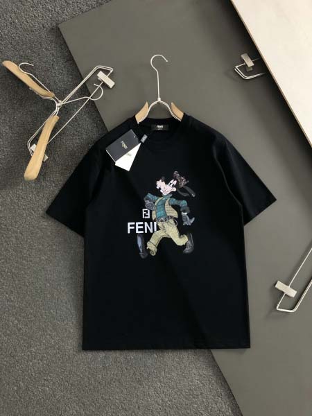 2025年6月6日入荷新作FENDI半袖 Tシャツ誕生日プレゼントの服/人気/BC工場S-XXL