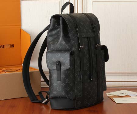 2025年6月26日Louis Vuitton バッグ Monogram Eclipse  Monogram Eclipse Reverse 2  iPad :M43735:38CMx44CMx12.5CM 高品質人気の新作/誕生日プレゼン