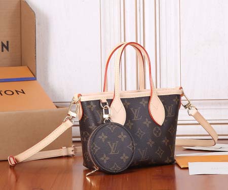 2025年6月26日Louis Vuitton バッグ Neverfull BB  Neverfull D Monogram D :M46705:24CMx14CMx9CM 高品質人気の新作/誕生日プレゼント/SQ工場