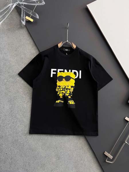 2025年6月6日入荷新作FENDI半袖 Tシャツ誕生日プレ...