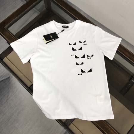 2025年6月6日入荷新作FENDI半袖 Tシャツ誕生日プレ...
