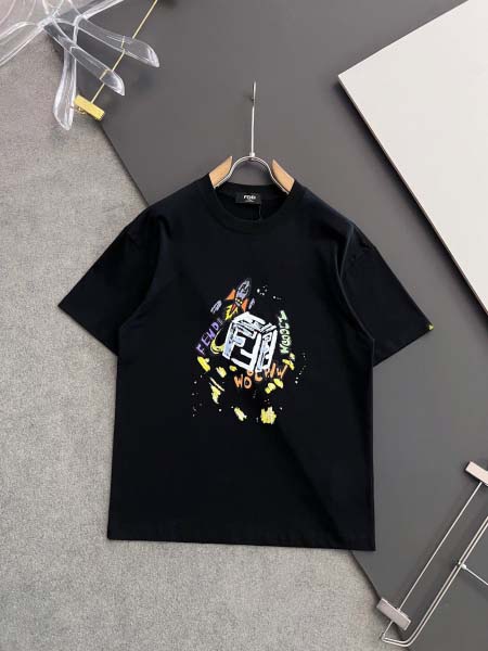 2025年6月6日入荷新作FENDI半袖 Tシャツ誕生日プレ...