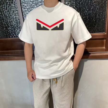 2025年6月6日入荷新作FENDI半袖 Tシャツ誕生日プレ...