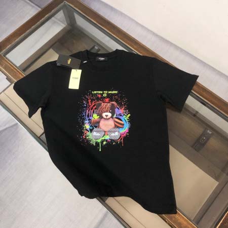 2025年6月6日入荷新作FENDI半袖 Tシャツ誕生日プレ...