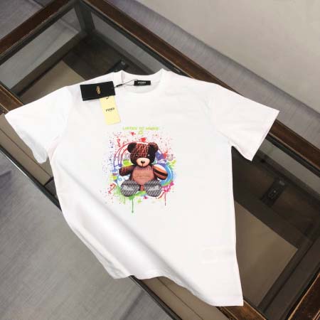 2025年6月6日入荷新作FENDI半袖 Tシャツ誕生日プレ...