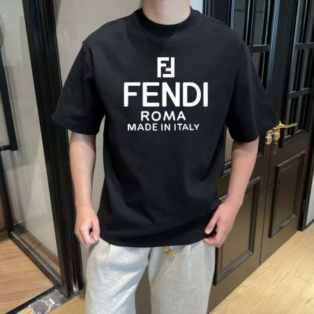 2025年6月6日入荷新作FENDI半袖 Tシャツ誕生日プレ...