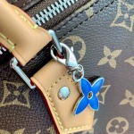 2025年6月26日Louis Vuitton バッグ Speedy Soft 30 Dark Monogram Toron Monogram Zippy :M12803:30CMx21CMx17CM 高品質人気の新作/誕生日プレゼント/S