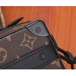 2025年6月26日Louis Vuitton バッグ Handle Soft Trunk  Monogram Macassar Monogram Macassar :M45935:21.5CMx15CMx7CM 高品質人気の新作/誕生日プ