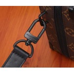 2025年6月26日Louis Vuitton バッグ Handle Soft Trunk  Monogram Macassar Monogram Macassar :M45935:21.5CMx15CMx7CM 高品質人気の新作/誕生日プ