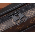 2025年6月26日Louis Vuitton バッグ Handle Soft Trunk  Monogram Macassar Monogram Macassar :M45935:21.5CMx15CMx7CM 高品質人気の新作/誕生日プ