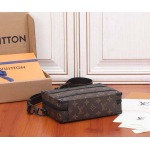 2025年6月26日Louis Vuitton バッグ Handle Soft Trunk  Monogram Macassar Monogram Macassar :M45935:21.5CMx15CMx7CM 高品質人気の新作/誕生日プ