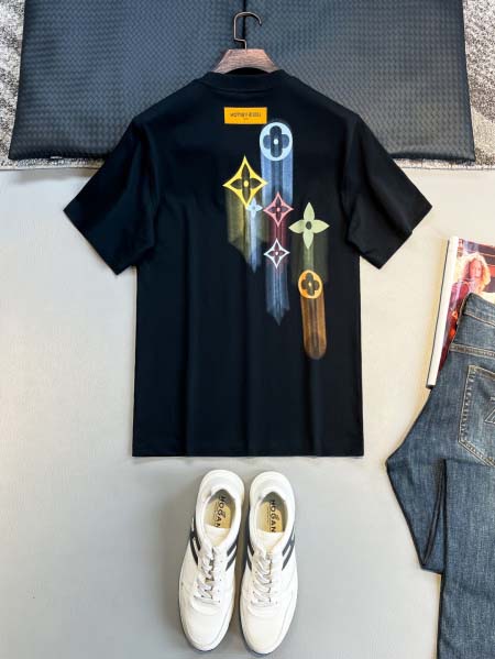 2025年7月1日入荷新作Louis Vuitton半袖Tシャツ 高级品超厳選★入手困難/誕生日プレゼント/MF工場