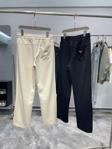 2025年7月1日入荷新作Prada春夏スウェットパンツ 高级品超厳選★入手困難/誕生日プレゼント/MF工場