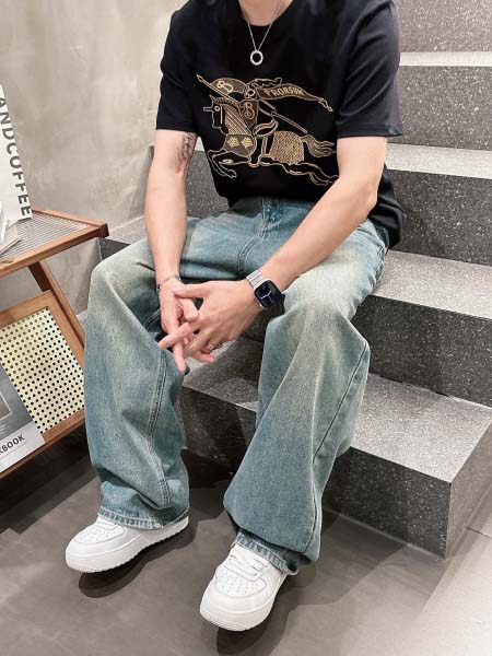 2025年7月2日入荷新作Burberry半袖Tシャツ 高级品超厳選★入手困難/誕生日プレゼント/MF工場