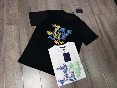 2025年7月10日入荷新作LOUIS VUITTON半袖Tシャツ 高级品超厳選★入手困難/誕生日プレゼント/SUS工場S-XL