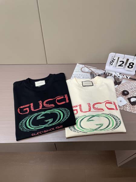 2025年7月10日入荷新作Gucci半袖Tシャツ 高级品超厳選★入手困難/誕生日プレゼント/SUS工場XS-L