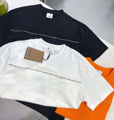 2025年7月10日入荷新作Burberry半袖Tシャツ 高级品超厳選★入手困難/誕生日プレゼント/SUS工場XS-L