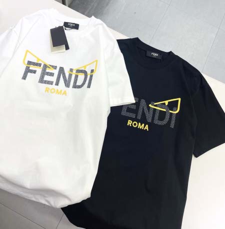 2025年7月10日入荷新作Fendi半袖Tシャツ 高级品超厳選★入手困難/誕生日プレゼント/SUS工場XS-L