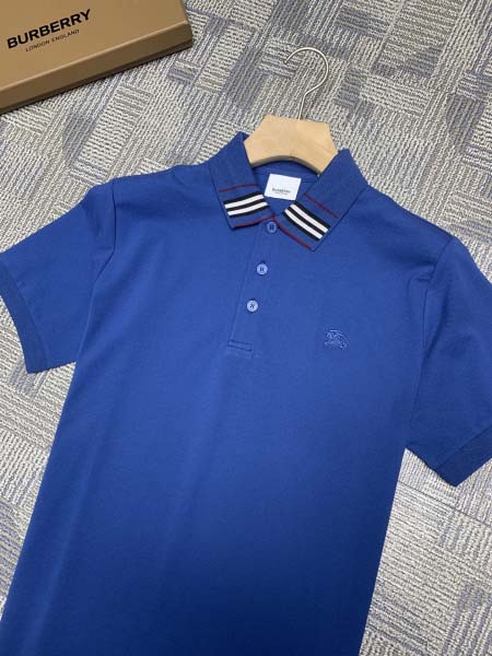 2025年7月17日入荷新作Burberry半袖ポロシャツ 高级品/ビジネス/入手困難/誕生日プレゼント/COLO工場S-XXL