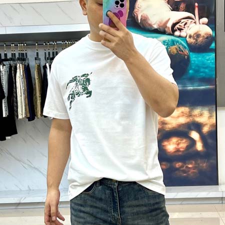 2025年7月28日入荷新作burberry半袖 tシャツ高品質人気商品/DW工場