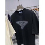 2025年7月2日入荷新作Prada半袖Tシャツ 高级品超厳選★入手困難/誕生日プレゼント/MF工場