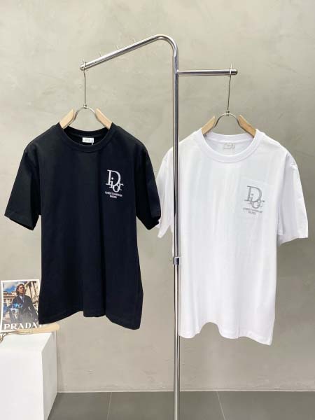 2025年7月10日入荷新作Dior半袖Tシャツ 高级品超厳...