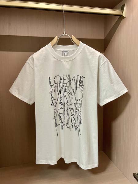2025年7月10日入荷新作Loewe半袖Tシャツ 高级品超...