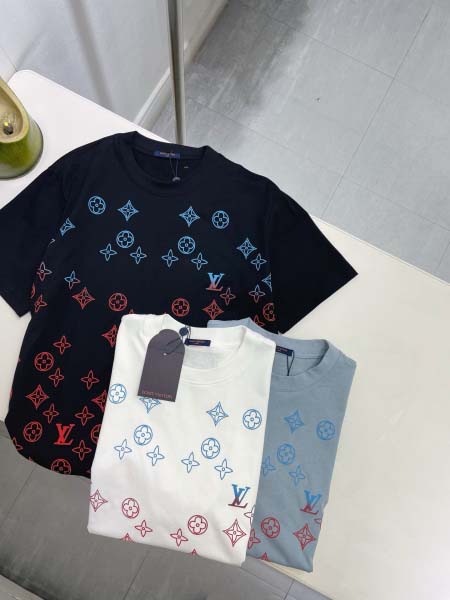 2025年7月10日入荷新作Louis Vuitton半袖T...