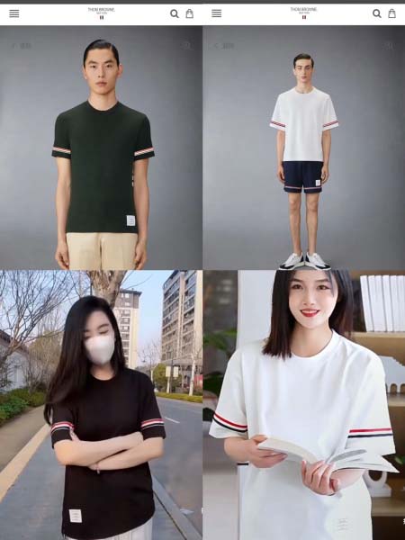 2025年7月16日入荷新作THOM BROWN半袖Tシャツ...