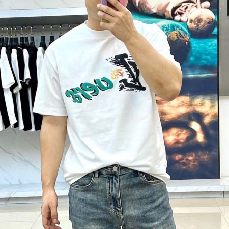 2025年8月27日秋冬入荷新作Louis Vuitton半袖 tシャツ高品質安い人気商品/HL工場