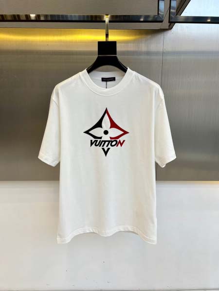 2025年8月27日秋冬入荷新作Louis Vuitton半袖 tシャツ高品質安い人気商品/HL工場