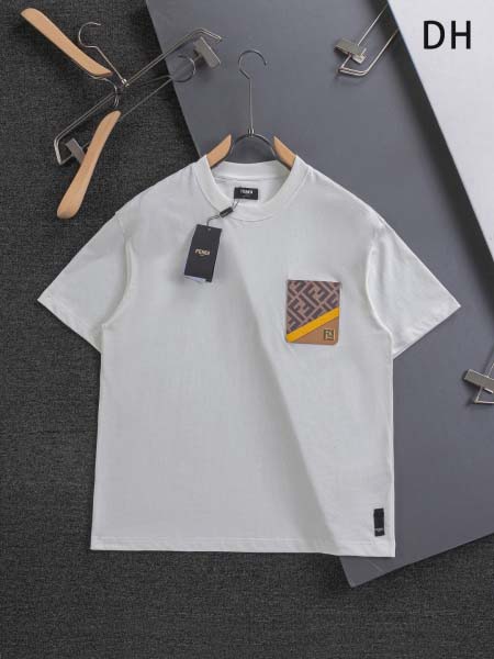 2025年8月27日秋冬入荷新作Fendi半袖 tシャツ高品質安い人気商品/HL工場
