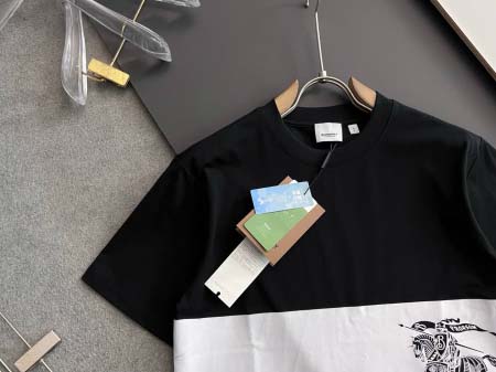 2025年8月29日入荷 新作Burberry半袖 tシャツ高級なプレゼント/誕生日プレゼント/高品質/メンツ/記念品/ wenzhou工場