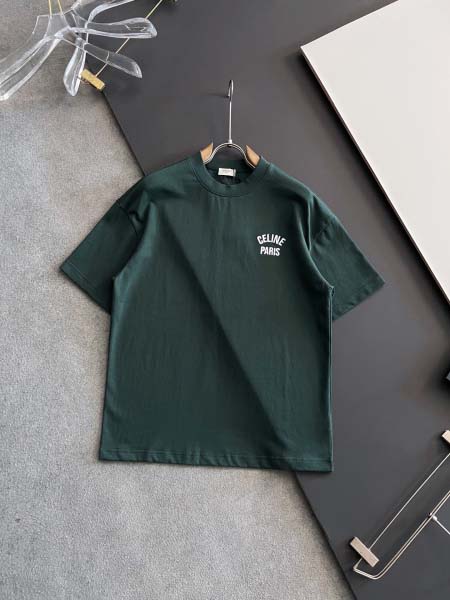 2025年8月29日入荷 新作Celine半袖 上下高級なプレゼント/誕生日プレゼント/高品質/メンツ/記念品/ wenzhou工場