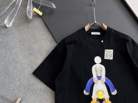 2025年8月30日入荷 新作Loewe半袖 tシャツ高級なプレゼント/誕生日プレゼント/高品質/メンツ/記念品/ wenzhou工場