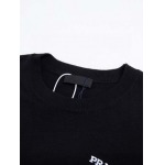 2025年8月6日入荷新作Pradaニットの半袖原版復刻人気で【极品】/正規品と同じサイズ/DW工場S-XL