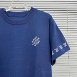 2025年8月23日秋冬入荷新作Louis Vuittonニットの半袖セーター人気商品/B6工場