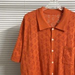 2025年8月23日秋冬入荷新作Louis Vuittonニットの半袖セーター人気商品/B6工場