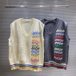 2025年8月23日秋冬入荷新作Dior ニットタンクトップセーター人気商品/B6工場
