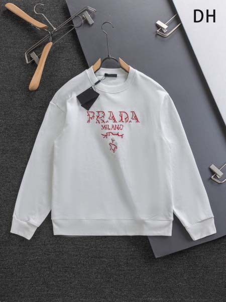 2025年8月23日秋冬入荷新作Pradaスウェットシャツ高...