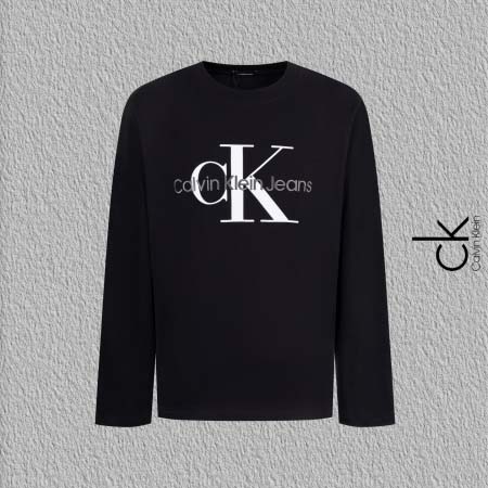 2025年8月24日秋冬入荷新作CK長袖Tシャツ高品質安い人...