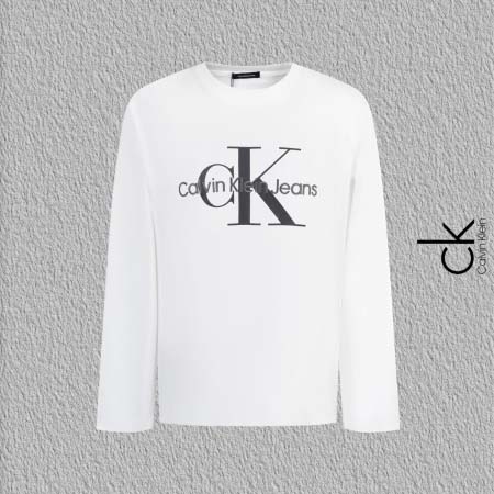 2025年8月24日秋冬入荷新作CK長袖Tシャツ高品質安い人...