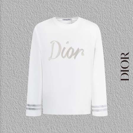 2025年8月24日秋冬入荷新作DIOR長袖Tシャツ高品質安...