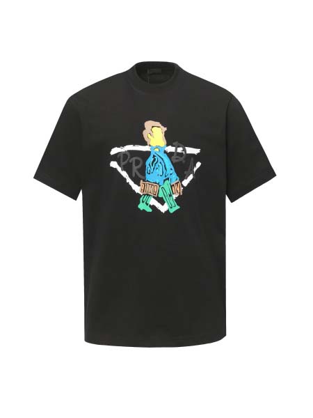 2025年8月26日秋冬入荷新作PRADA半袖Tシャツ高品質...