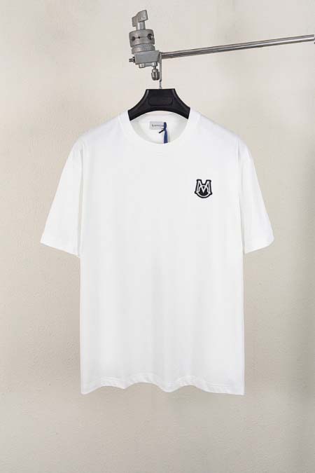 2025年8月26日秋冬入荷新作MONCLER半袖Tシャツ高...