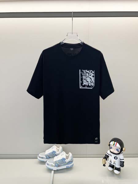 2025年8月27日秋冬入荷新作FENDI半袖 tシャツ高品...