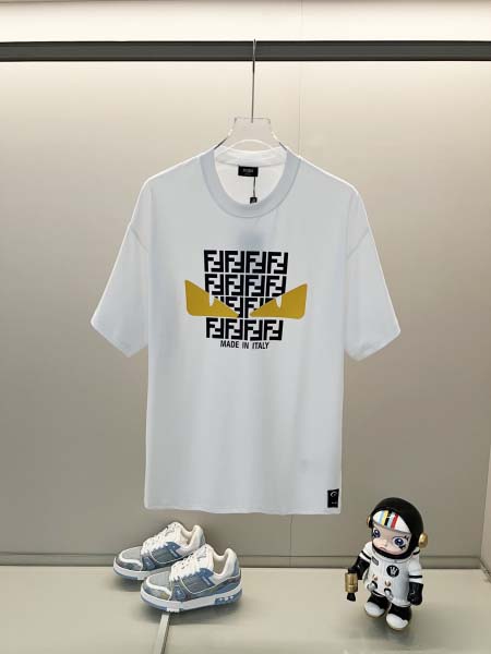2025年8月27日秋冬入荷新作FENDI半袖 tシャツ高品...