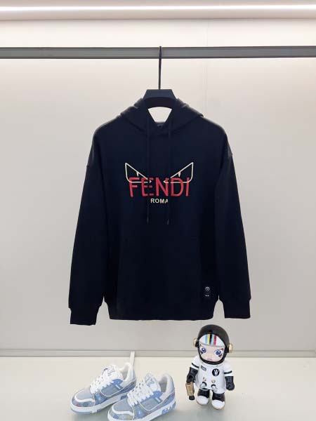 2025年8月27日秋冬入荷新作FENDIパーカー高品質安い...