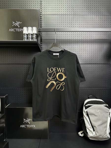 2025年8月28日秋冬入荷新作LOEWE半袖Tシャツ高品質...