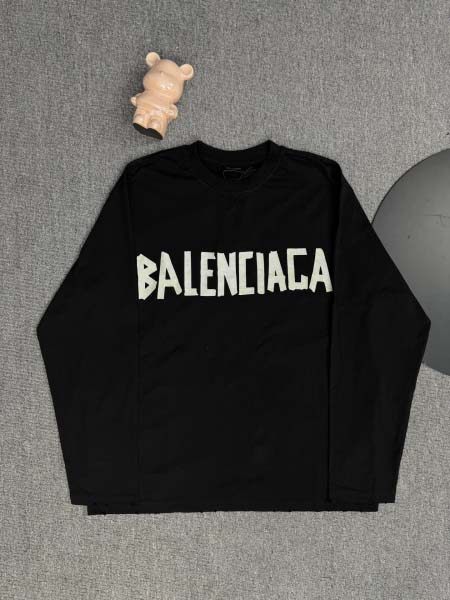 2025年8月28日秋冬入荷新作BALENCIAGA長袖Tシ...